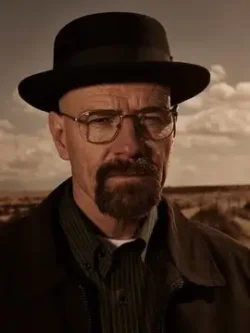 Heisenberg front facing portrait at an angle