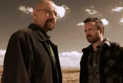 Heisenberg standing with Jesse